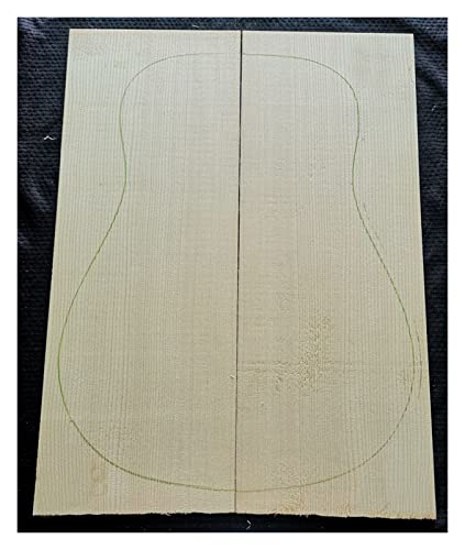 Gitarrenkörper Fichte Furnier-Gitarre-Panel-Fichte, Die Gitarre-Holz Herstellt Gitarrenkörper (Color : 13)