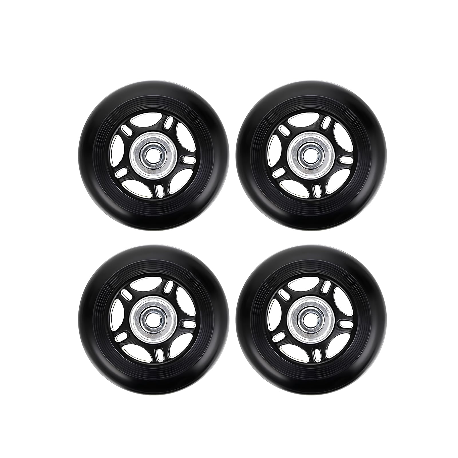 BFVAKBKYT Rollschuh-Räder, Ersatz-Skate-Rollen, 4er-Pack Inline-Skate-Rollen 64 mm 68 mm 70 mm(70mm)