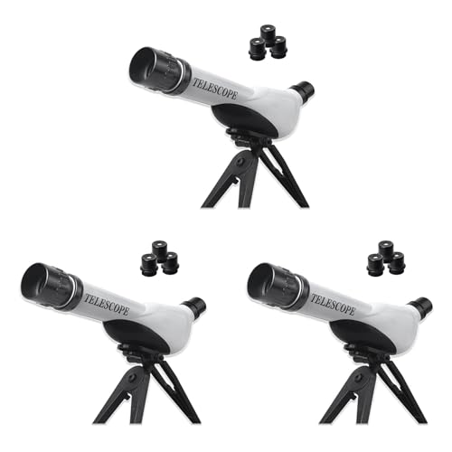 SICOSALT 3X Children HD Astronomical Telescope Camera Monocular mit Multi-Okular Science Education Beste Spielzeuggeschenke für Kinder