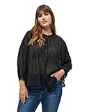 Peppercorn Damen Freya Shirt Curve Schwarz 52