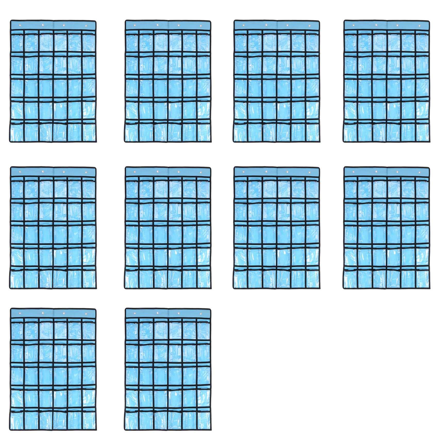 Kiudduy 10X Tasche Chart für Taschenrechner Halter, 30 Tasche Charts für Das Klassenzimmer, 33,5 x 24,5