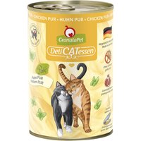 12 x 400 g | GranataPet | Huhn Pur DeliCatessen | Nassfutter | Katze