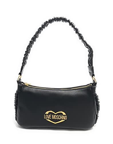 Love Moschino Damen Jc4224pp0gkj100a Schultertasche, Schwarz