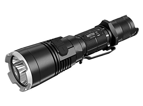 Nitecore 09JB068 Unisex – Erwachsene MH27UV Taschenlampe, Schwarz, 15,4cm