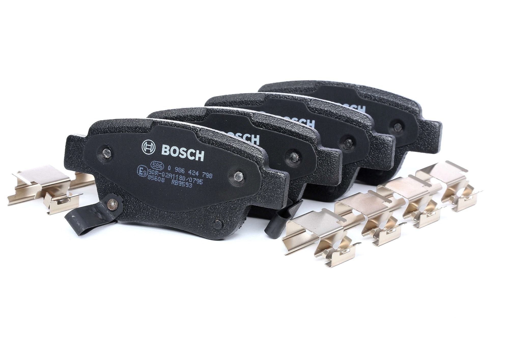 BOSCH Bremsbelagsatz TOYOTA 0 986 424 798 E190R01786208,0446605010,0446605020