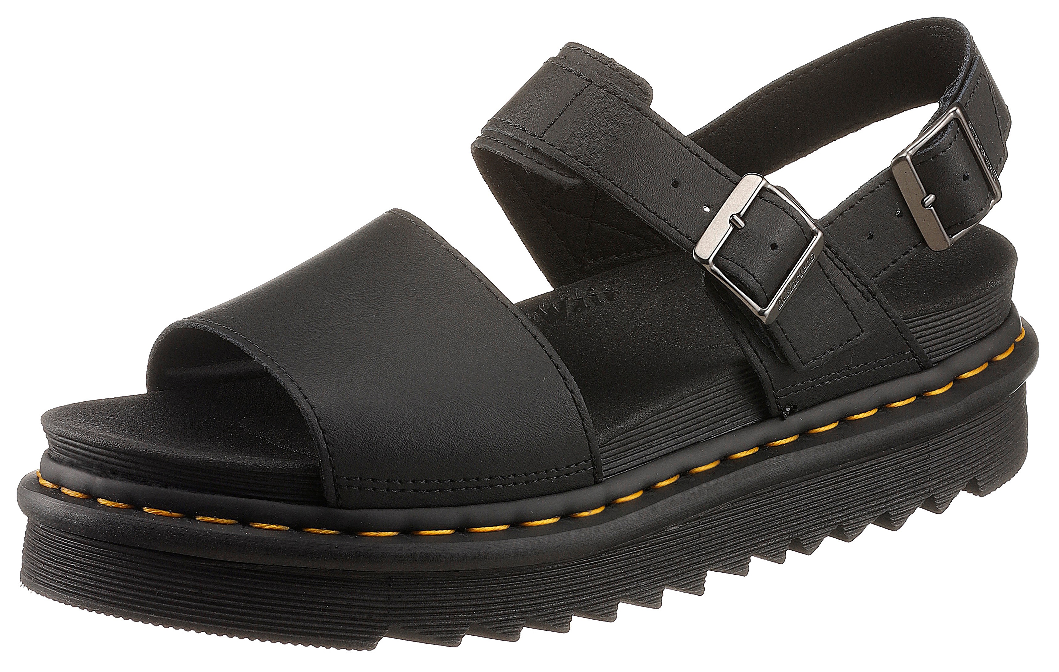 DR. MARTENS Plateausandale "Voss Hydro", Sommerschuh, Sandalette, Plateauabsatz, mit Plateau