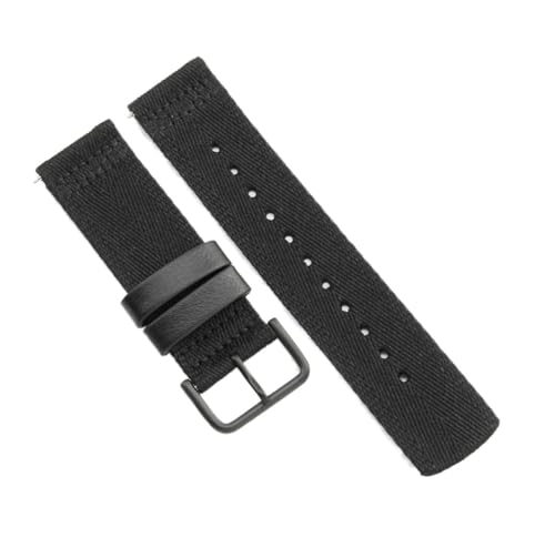 SpaRcz Armband Nylon-Canvas-Armband.Verschleißfest, Farbe 1, 24mm