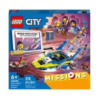 LEGO City 60355 Detektivmissionen der Wasserpolizei, interaktives Spielzeug