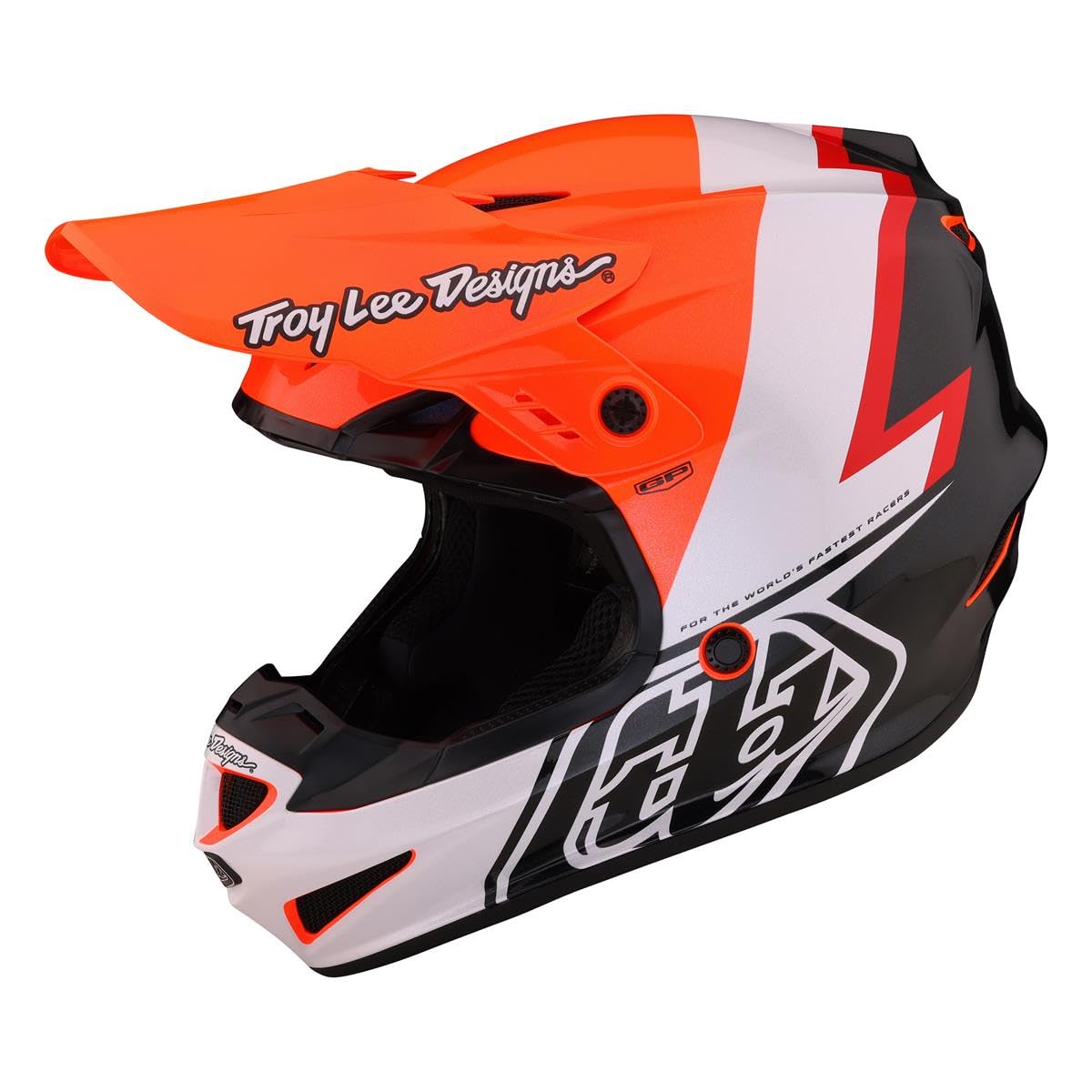 Youth GP Helm Volt Orange LG