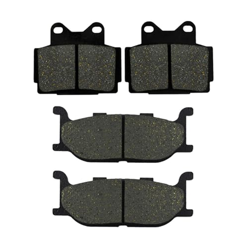 Motorrad Bremsbeläge Vorne Und Hinten Für Yamaha XJ600 XJ600N XJ600S Diversion XJ 600 N S 1992 1993 1994 1995 1996 1997(Front and Rear Pads)