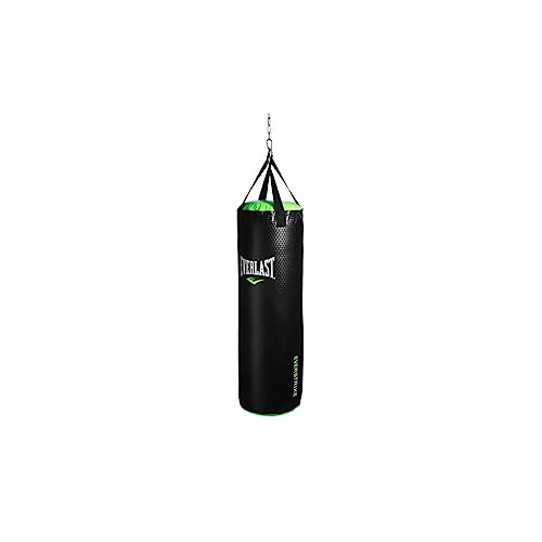 Everlast Unisex Boxsack Everstrike Heavy Bag Filled Punching Bag, Schwarz, 70 LBS