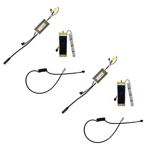 SICOSALT 2X Anzeige Bildschirm für Elektroroller + 36V Motherboard Controller + Zubehör für Kabel Sätze für S1 S2 S3