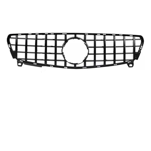 Frontgrills Für A W176 2013 2014 2015 2016 2017 2018 A180 A200 A45 GT Diamant Einlassgitter Frontgrill Renngrill Verkleidung Styling Front Bumper Grille(GT Glossy Black a)