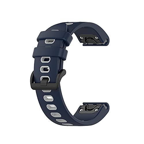 OPKDE Smartwatch-Armband für Garmin Fenix 5X 5 5S 6 6S 6X 7X 7 7S 3 3HR Forerunner 935 945 Schnellverschluss-Armband aus Silikon, For Fenix 7S, Achat