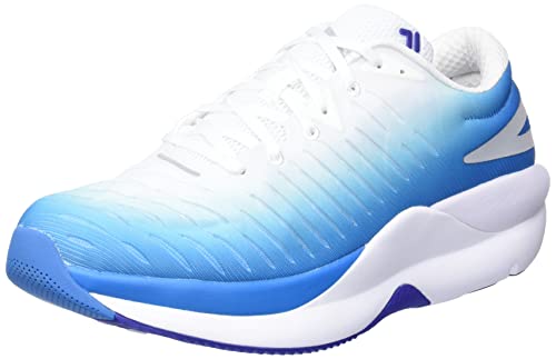 FILA Herren SHOCKET Run EM Laufschuh, White-Blue Jewel, 40 EU