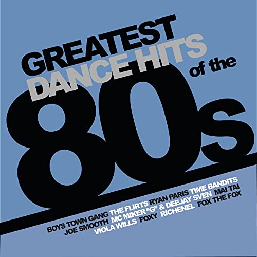 Greatest Dance Hits Of The 80's - Blue Transparent Vinyl [Vinyl LP]
