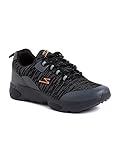 SG Herren Booster (Grey, Size-7 UK / 8 US / 41 EU) Material-Rubber, PVC Synthetic Leather | Ideal for Trail Running | Breathable | Lightweight | Comfortable