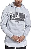 Mister Tee Herren Pray Hoody 3XL Heather Grey