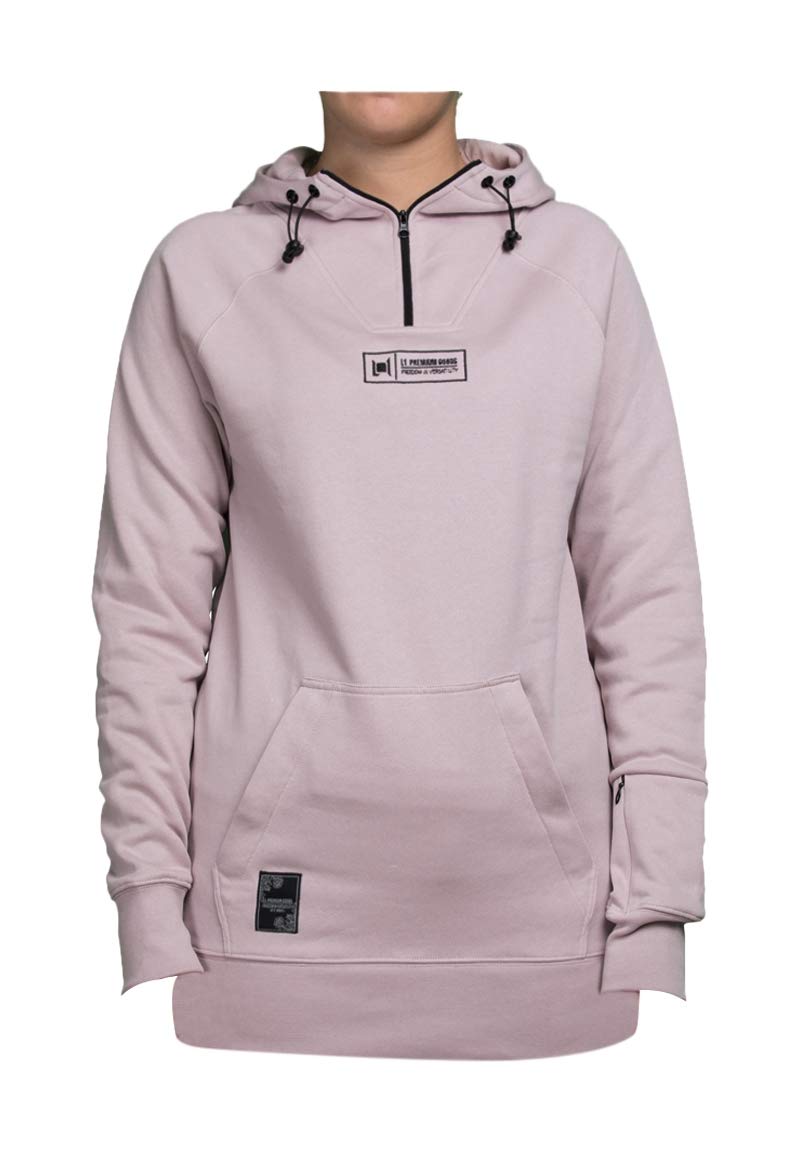 L1 Damen Hoodie Colina W Hoody ´21, Größe:S, Farben:Lavender Ice-blk