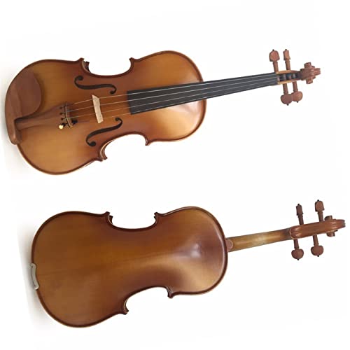 Student Violine Full Size 4/4 3/4 1/2 Massivholz Student Violine Fiddle Für Kinder Starter Kit Mit Jujube Beschlägen (Farbe: 1/2)