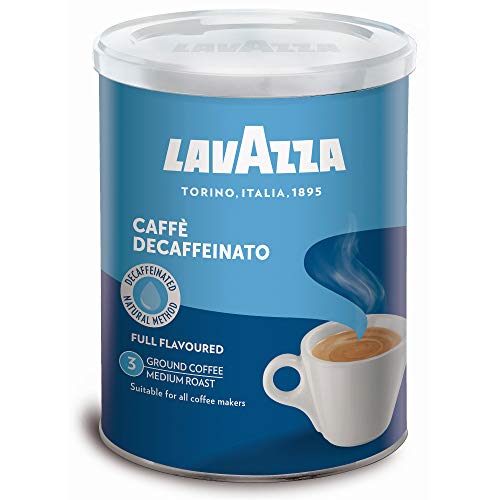 Lavazza Caffé Decaffeinato / Entkoffeiniert, 2er Pack (2 x 250 g Dose)