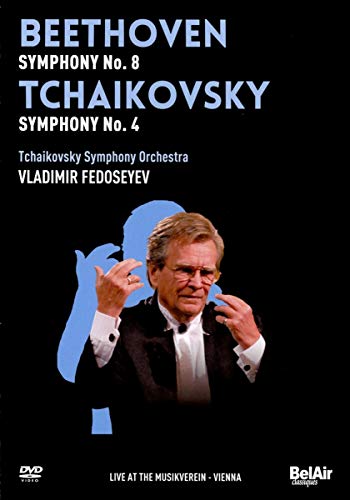 Beethoven: Symphony No. 8 in F major, Tchaikovsky: Symphony No 4 (Tchaikovsky Symphony Orchestra of Moscow/Vladimir Fedoseyev)