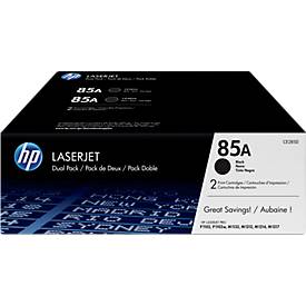 Original HP Toner 85A, Doppelpack, schwarz