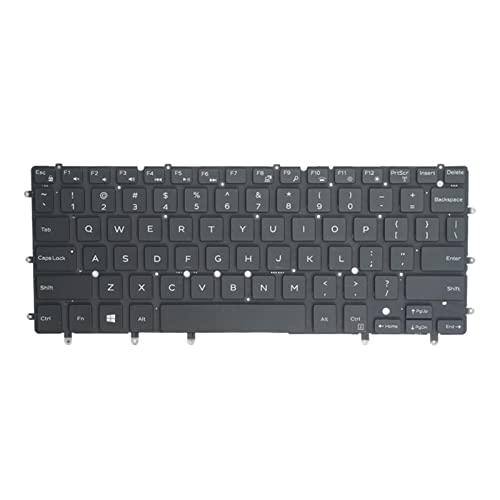 BAHJKASD Spanische Tastatur mit Hintergrundbeleuchtung für 13 7000 7347 7348 7352 7353 7359 15 7547 7548 9343 9350 9360 N7548 Tastatur mit Hintergrundbeleuchtung