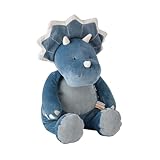 Noukie's - N2111.25 Plüschtier Dino Ops, 25 cm, Veloudoux, Blau