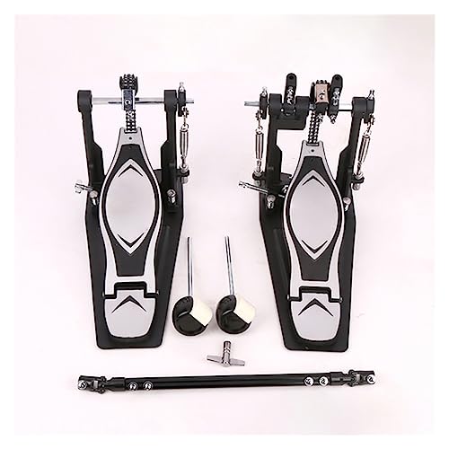 Schlagzeug pedal Drum Kit Pedal Tread Hammer Aluminiumlegierung Professionelle Jazz Drum Fußpedal Double Chain Cam