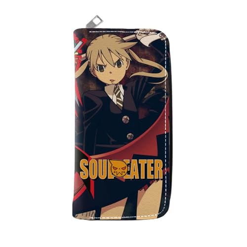 RYNDEX So-ul Eat-er Anime Geldbörse, Lustig Süß Spaß Card Holder Wallet, Teenager Reisegeldbeutel für Taschengeld Fahrkarte(Color:Multicolor 1)