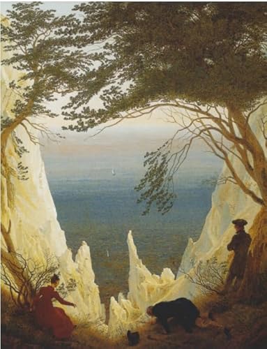 Hfmquisutron Holzpuzzle 1000 Teile Caspar David Friedrich Reproduktionen Von Werken Poster Für Erwachsene Familienspiele Lernspielzeug Fz270Lw