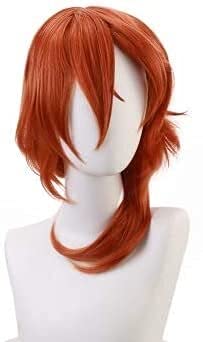 LINLINCD-Anime Coser Wig Bungo Stray Hunde Nakahara Chuuya Cosplay Wig Anime Comic-Con