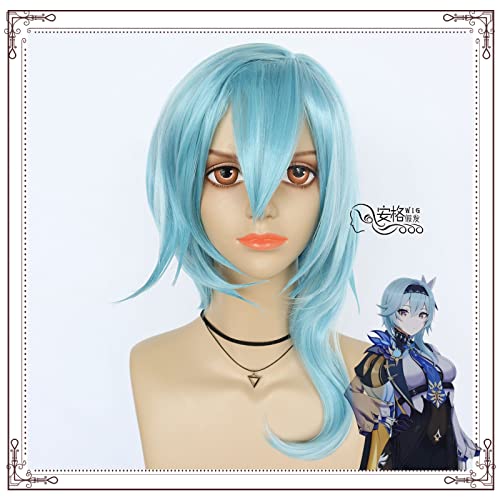 LINLINCD-Wig Anime Cosplay Original God Eura cos Anime Wig General Raiden