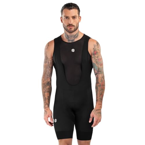 SIROKO - Radsport Trägerhose Alpe D'huez - XS - Schwarz