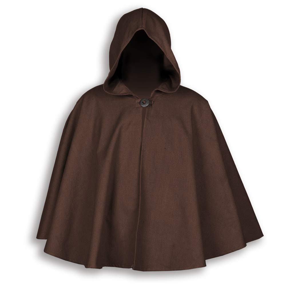 MYTHOLON Kim Kurzcape Canvas braun