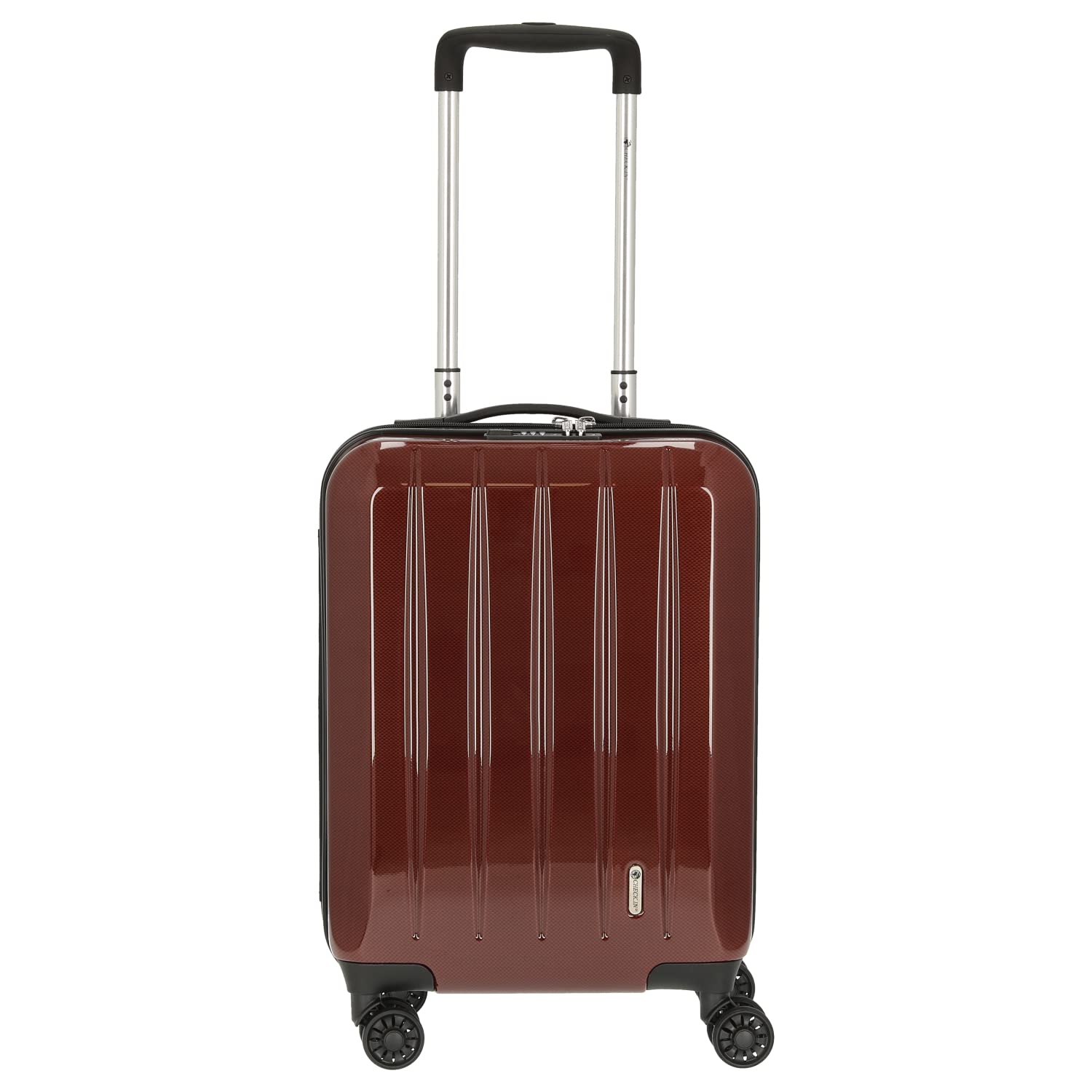 CHECK.IN London 2.0 4-Rad Kabinentrolley 55cm rot