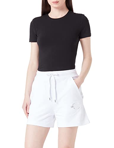 Love Moschino Women's Casual Shorts, Optical White, 44