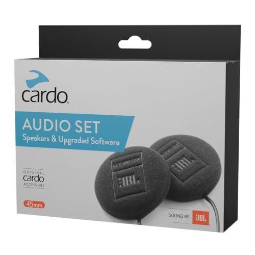 Cardo SPAU0010 45mm Lautsprecher Audio Set, schwarz