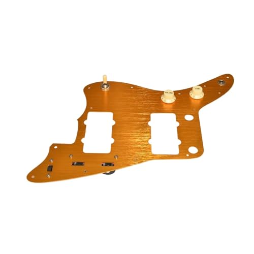 Schlagbrett Tonabnehmer für E Gitarre Vintage Pickups Ein Set E-Gitarre Pickup mit Lade-Schlagbrett Obere Bedienelemente Montage(Pickguard A)