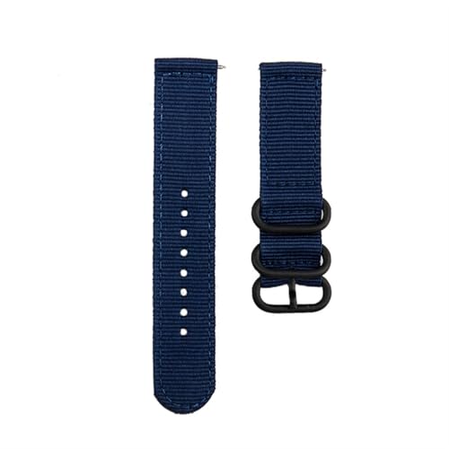 LOUPKC MING SHAN Uhrenbands Armband kompatibel mit Hublot Big Bang Classic Fusion Ansehen Accessorie Strap Mattleder Gummi Uhrenarmbanduhr Gürtelkette (Color : Dark Blue)