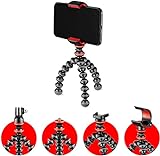 JOBY GorillaPod Starter Kit, Vielseitiges Flexibles Mini-Stativ mit Universeller Smartphone-Klemme, GoPro-Halterung, Taschenlampenhalterung, Schnellwechselplatte, Universell Kompatibel, FIFA WM-Spiele