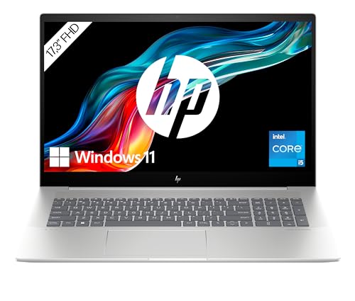 HP Envy Laptop | 17,3" FHD Display | Intel Core i5-13500H | 16 GB DDR4 RAM | Intel Iris Xe | Windows 11 Home | QWERTZ Tastatur | Natural Silver