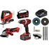 Einhell TE-TK 18/3 Li Kit JS+CD+AG Power X-Change 4257241 Werkzeugset in Tasche