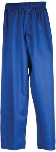 Tiger Claw 7,5 oz Poly/Baumwolle Student Elastic Taille Martial Arts Karate Pants – (schwarz, rot, blau und weiß)