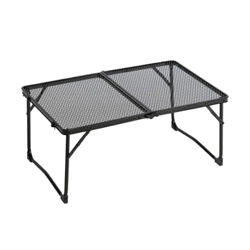 LIbgiubhy Tragbarer Klapptisch für den Außenbereich, Aluminiumrahmen, Schreibtisch, Campingtisch für Reisen, Grillen, Strände