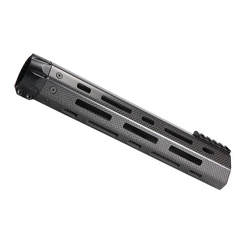 Tacstar Handschutz aus Kohlefaser AR-15, 25,4 cm (10 Zoll), Unisex, Schwarz, Standard