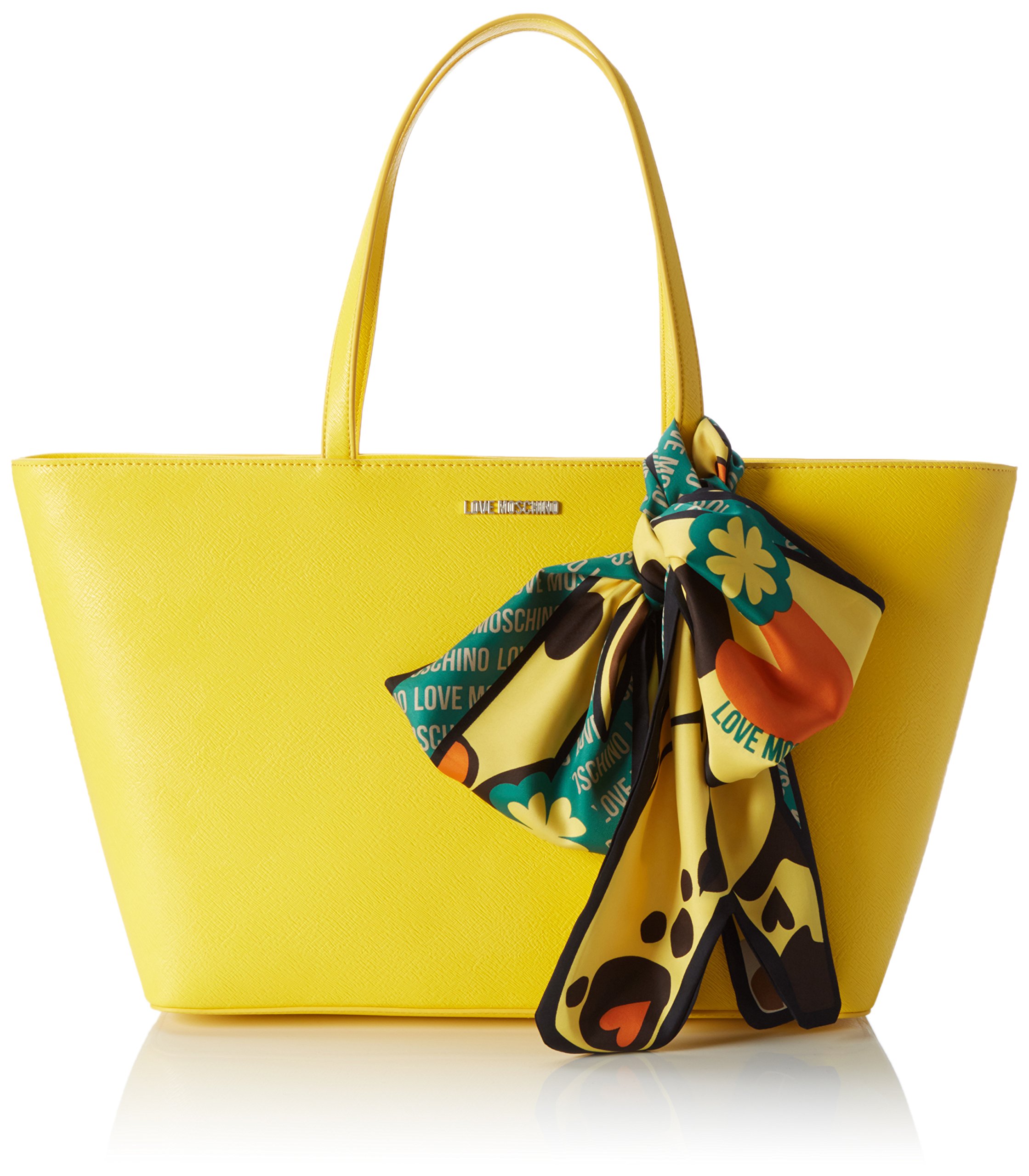 Love Moschino Damen JC4059 Tote Gelb (Yellow)