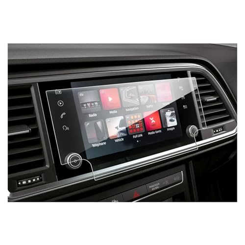 Für Ateca Für FR Für Navigation Für System Für Plus 8 Zoll 2020 DisplayschutzfolieGPS-Display Fahrzeuginnenraumaufkleber Zubehör Navigation Schutzfolie Navigations-Displayschutz