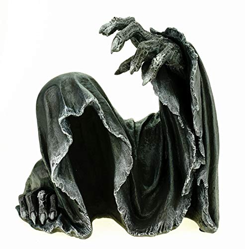 Joh. Vogler GmbH Grim Reaper Tod steigt aus der Erde 26 cm Sensenmann Gothic Totenschädel Figur